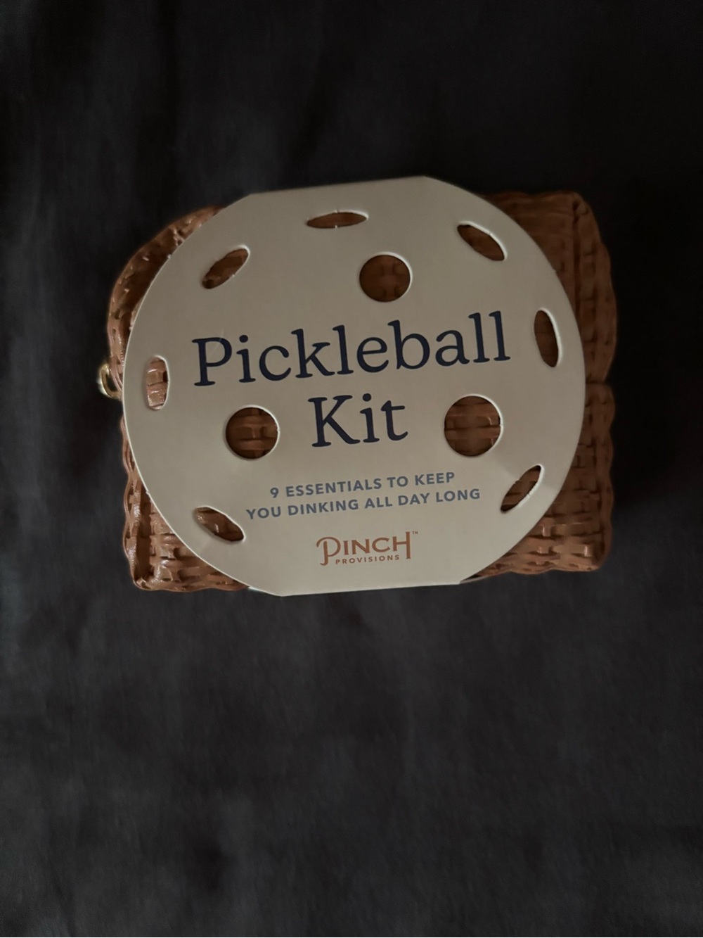 Pinch Provisions Pickleball Kit - White & Brown